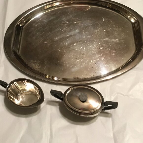 Vintage Gero 90 Netherlands tea set w/ tray - Picture 14 of 16